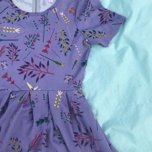 Purple LuLaRoe Amelia Dress